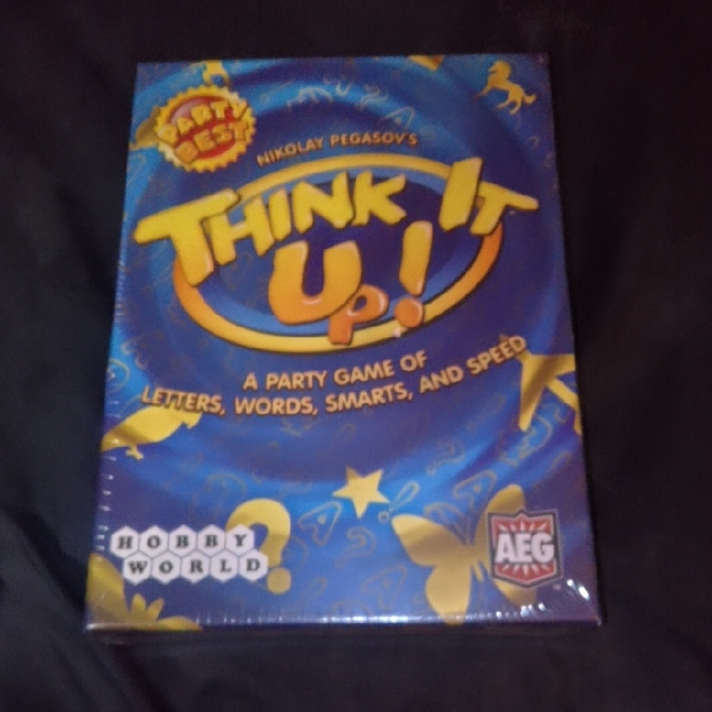 Think It Up! Party Game by American Eagle Outfitters - Blue and Yellow